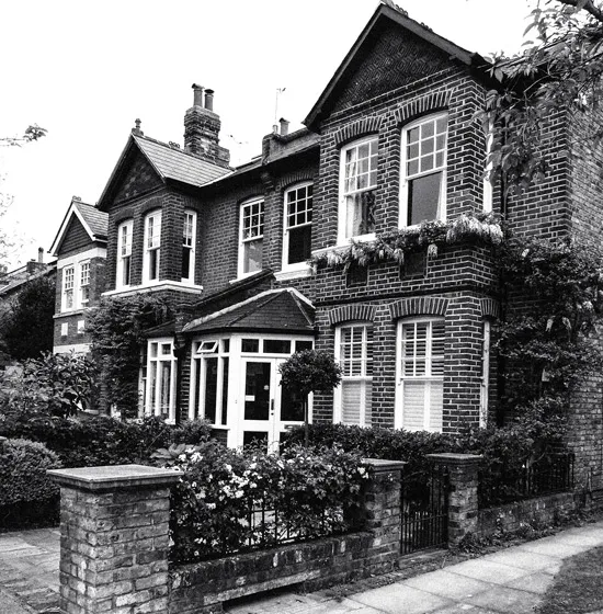 Victorian terraced street, East Midlands