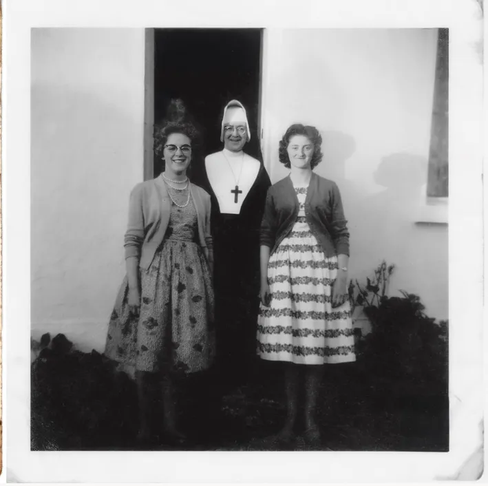 Restored Irish photograph of Mary Ellen Skerritt, circa 1900